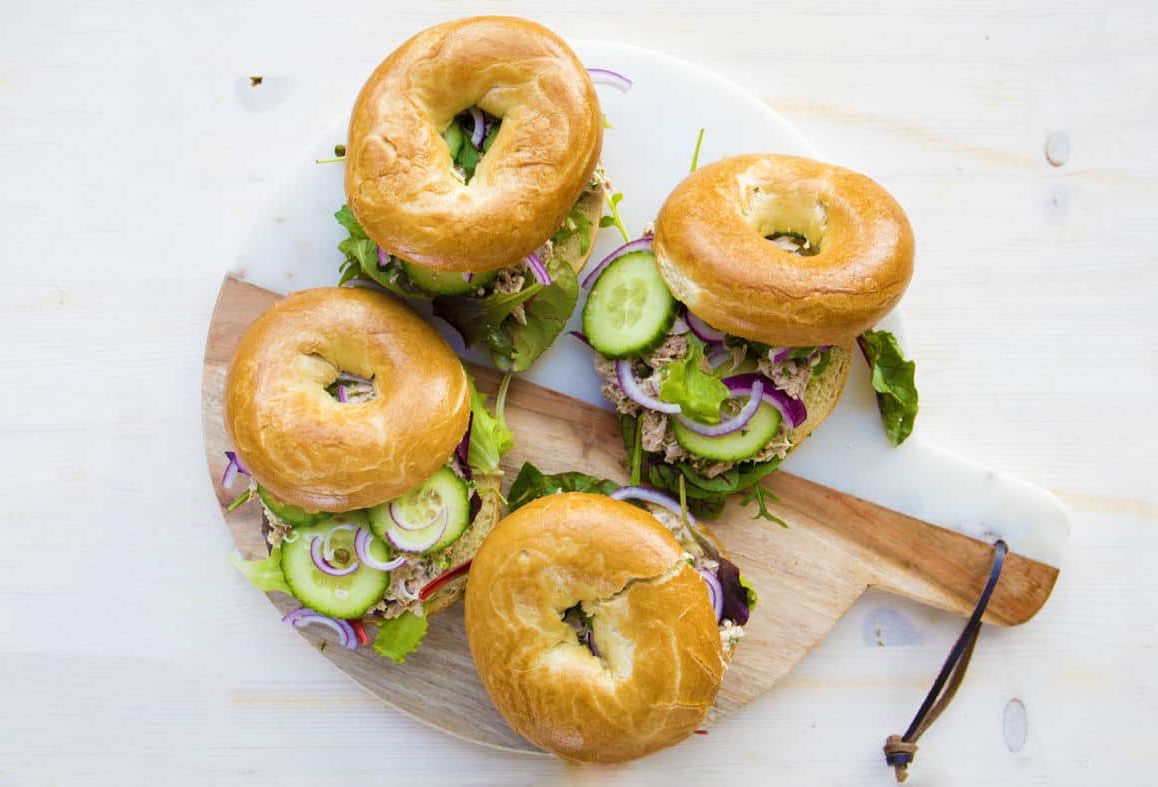 tonijn bagels