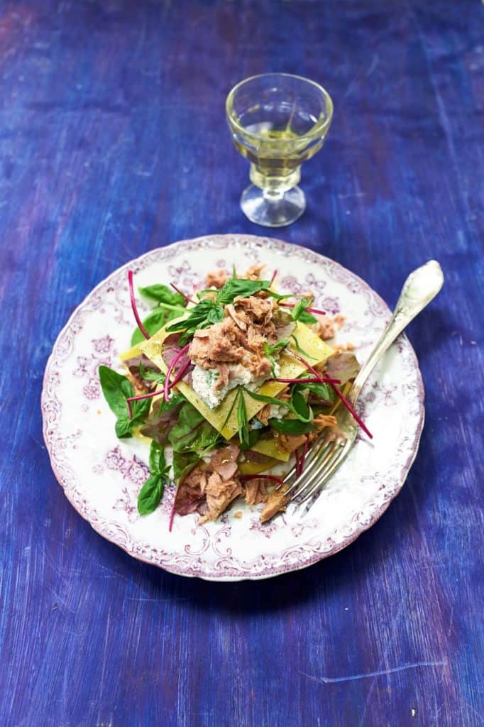 Lasagnesalade tonijn